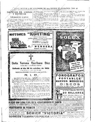 ABC SEVILLA 05-11-1929 página 48