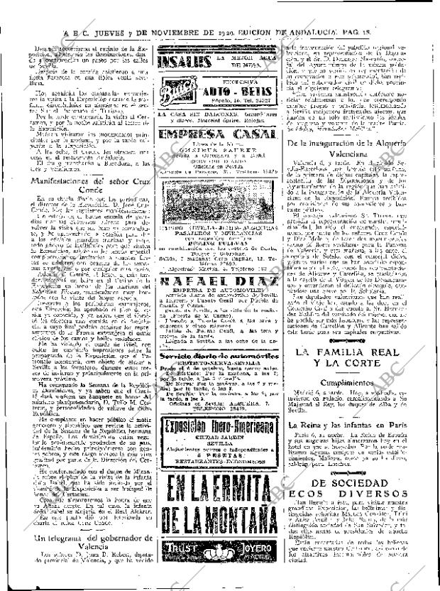 ABC SEVILLA 07-11-1929 página 18