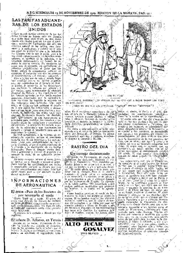 ABC MADRID 13-11-1929 página 17