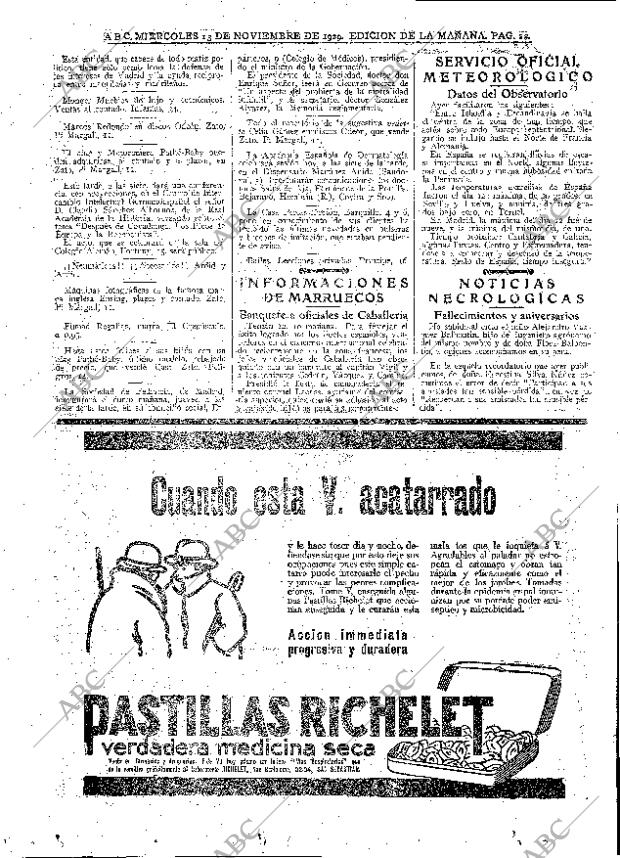 ABC MADRID 13-11-1929 página 22