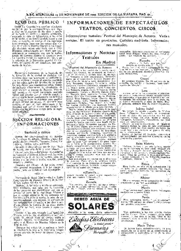 ABC MADRID 13-11-1929 página 40