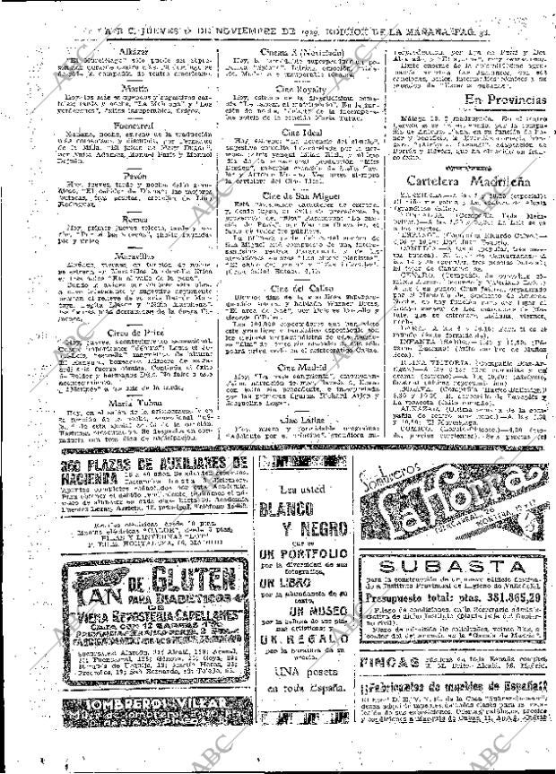 ABC MADRID 14-11-1929 página 38