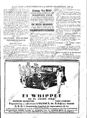 ABC SEVILLA 14-11-1929 página 39