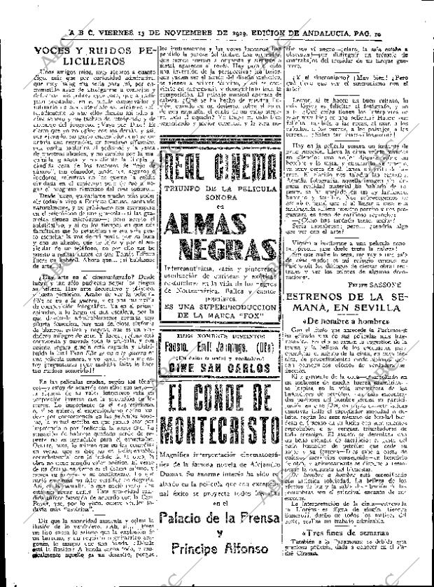 ABC SEVILLA 15-11-1929 página 10