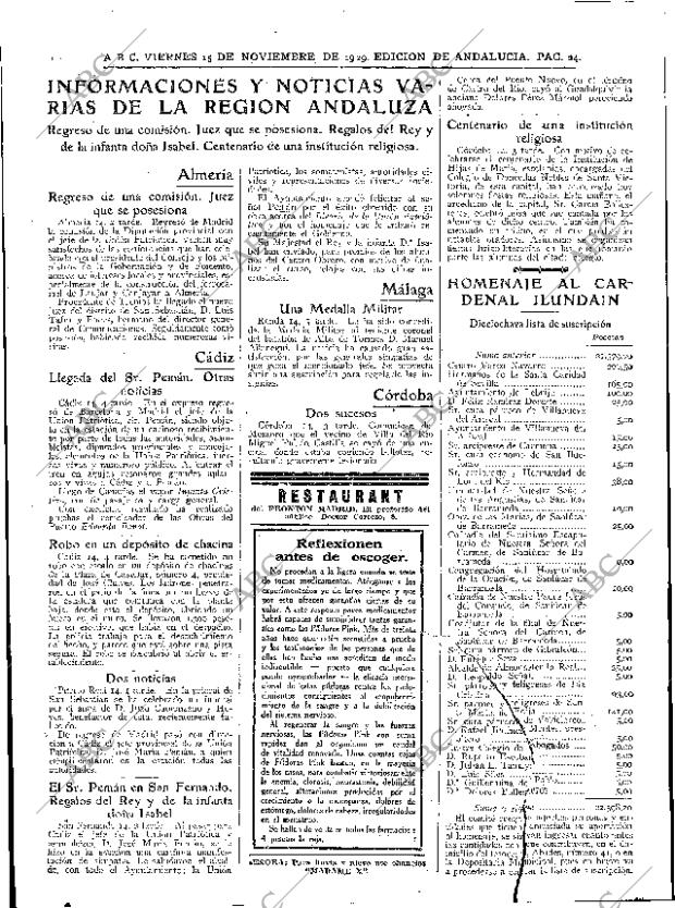 ABC SEVILLA 15-11-1929 página 24