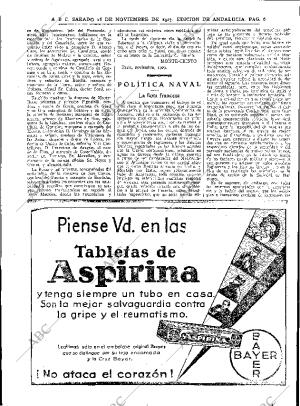 ABC SEVILLA 16-11-1929 página 6