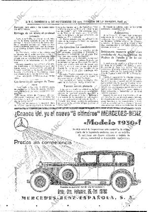 ABC MADRID 17-11-1929 página 30