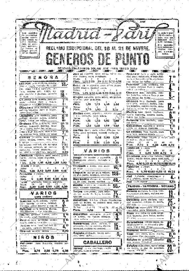 ABC MADRID 17-11-1929 página 34