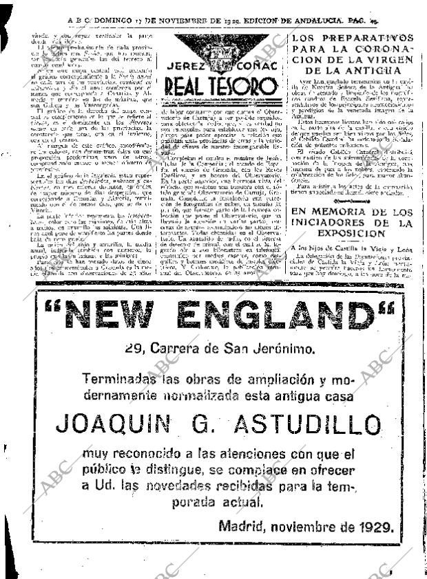 ABC SEVILLA 17-11-1929 página 41