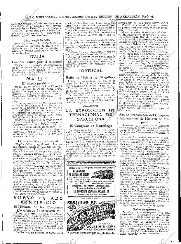 ABC SEVILLA 20-11-1929 página 28