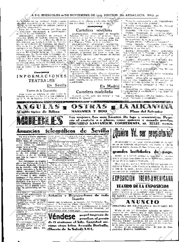 ABC SEVILLA 20-11-1929 página 30