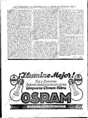 ABC SEVILLA 20-11-1929 página 6