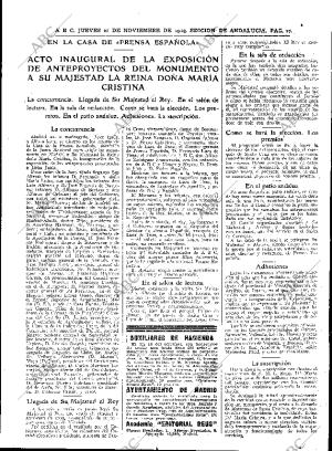 ABC SEVILLA 21-11-1929 página 17