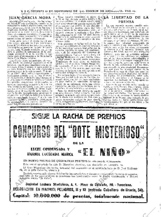 ABC SEVILLA 22-11-1929 página 18