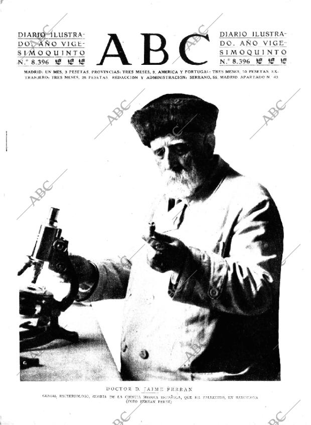 ABC MADRID 23-11-1929 página 1