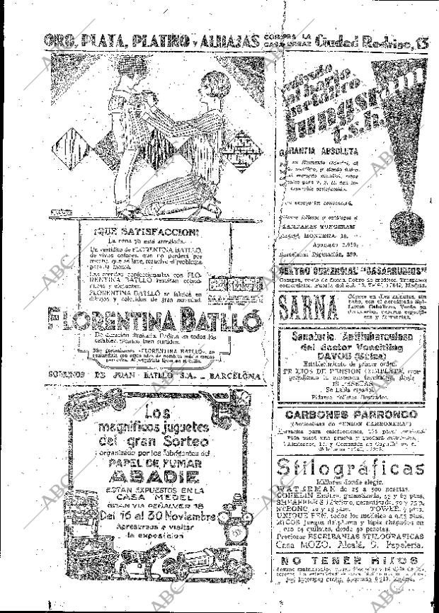 ABC MADRID 23-11-1929 página 46