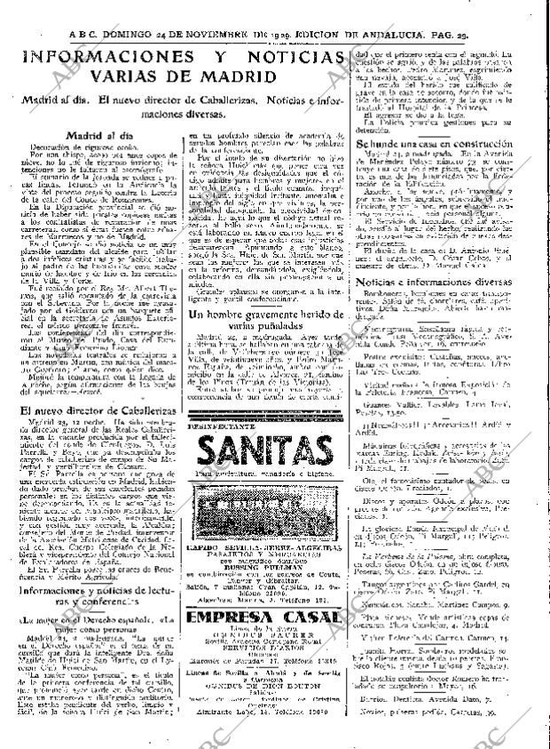 ABC SEVILLA 24-11-1929 página 27