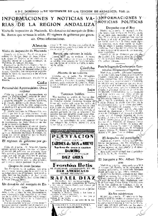 ABC SEVILLA 24-11-1929 página 29