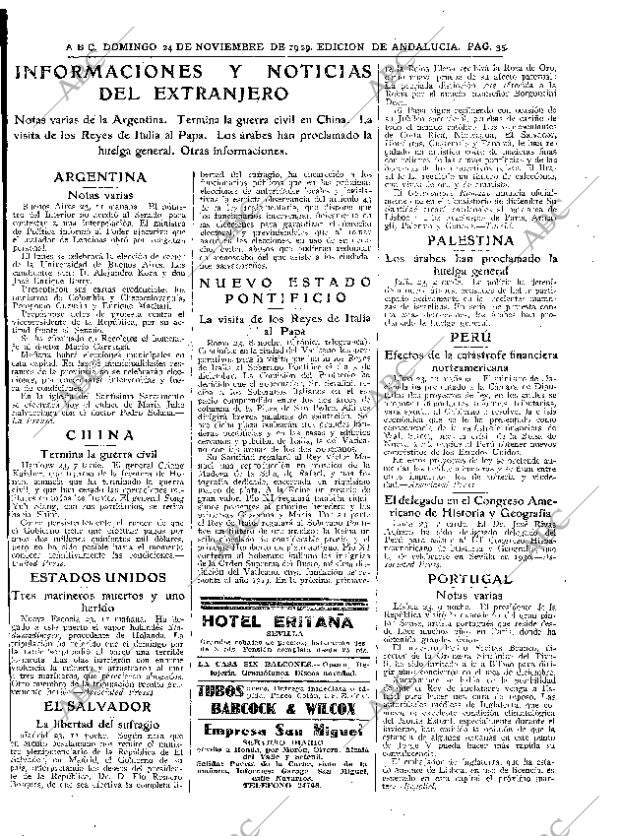 ABC SEVILLA 24-11-1929 página 33