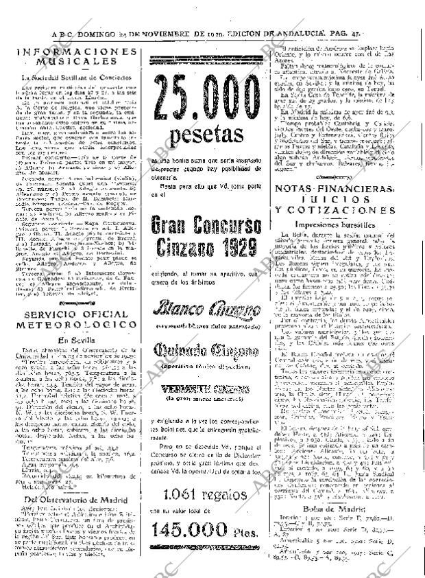 ABC SEVILLA 24-11-1929 página 45