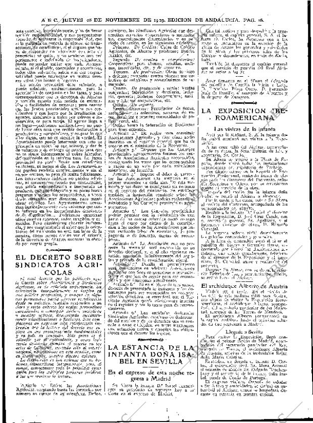 ABC SEVILLA 28-11-1929 página 16