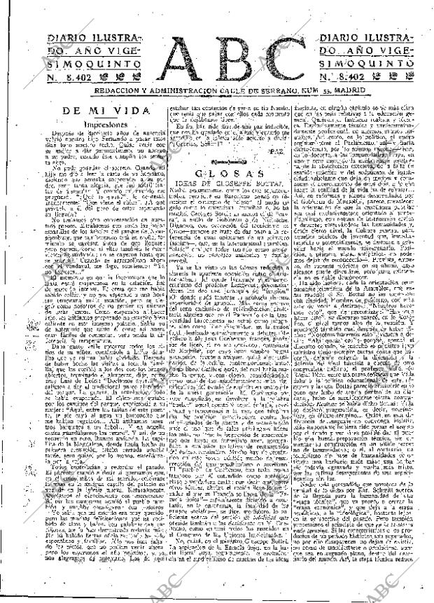 ABC MADRID 30-11-1929 página 3