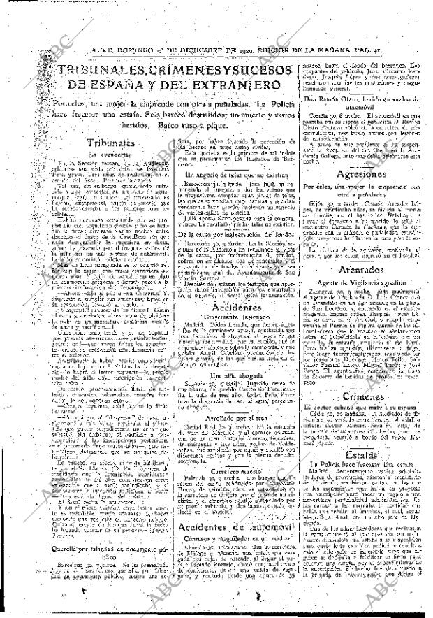 ABC MADRID 01-12-1929 página 41