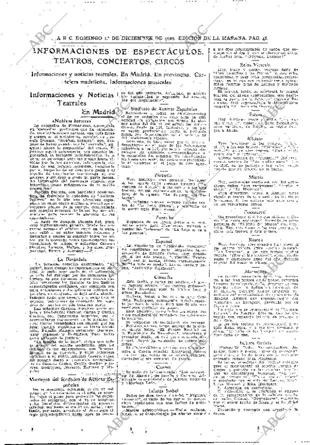 ABC MADRID 01-12-1929 página 46