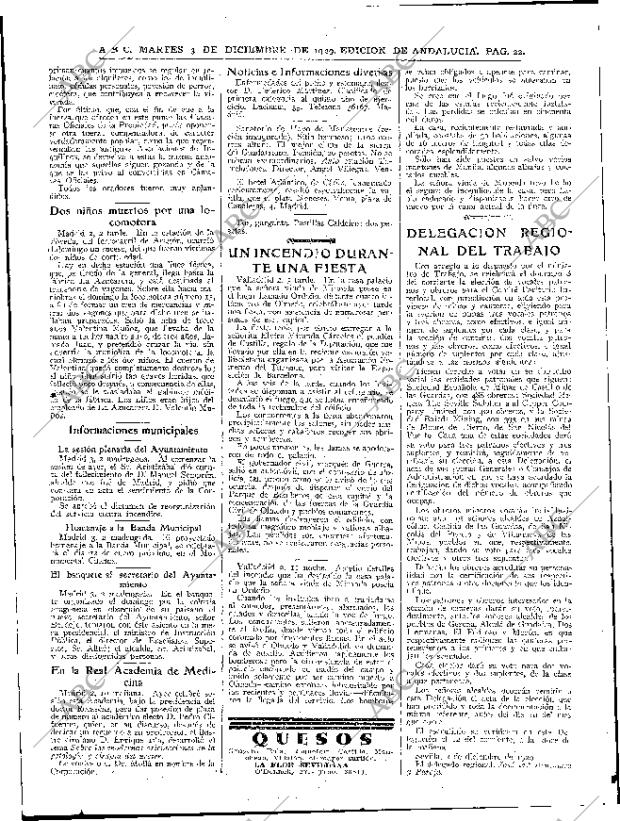ABC SEVILLA 03-12-1929 página 22