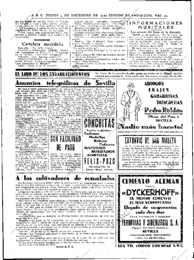 ABC SEVILLA 05-12-1929 página 28