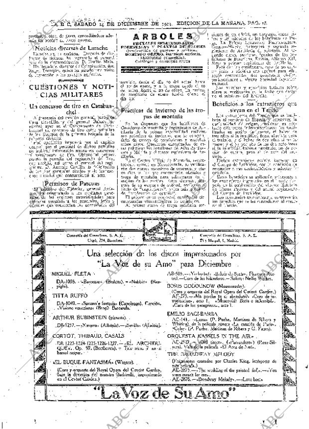 ABC MADRID 14-12-1929 página 18