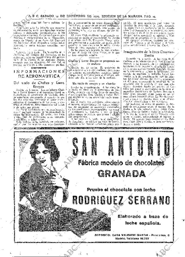 ABC MADRID 14-12-1929 página 24