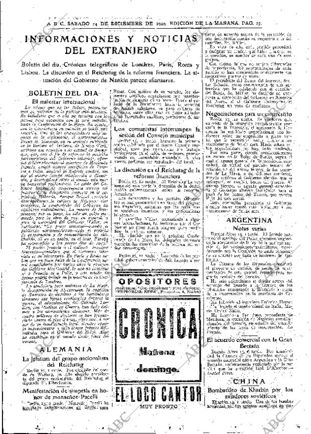 ABC MADRID 14-12-1929 página 27