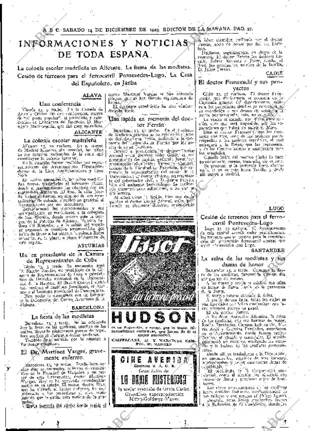 ABC MADRID 14-12-1929 página 37