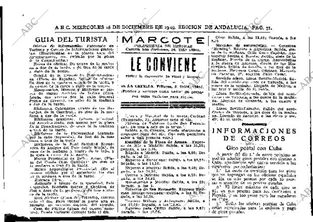 ABC SEVILLA 18-12-1929 página 31