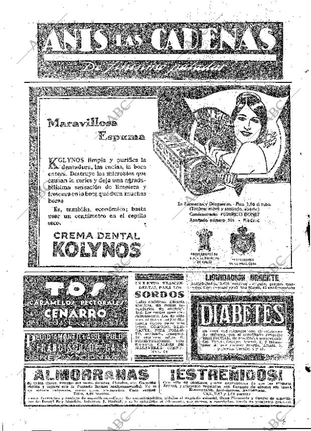 ABC MADRID 19-12-1929 página 2