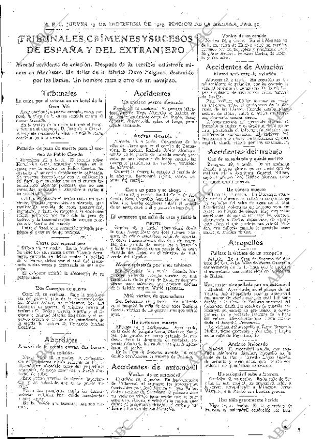 ABC MADRID 19-12-1929 página 31