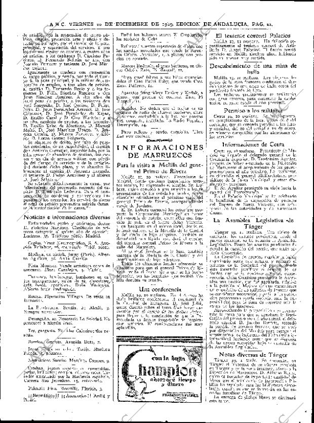 ABC SEVILLA 20-12-1929 página 22