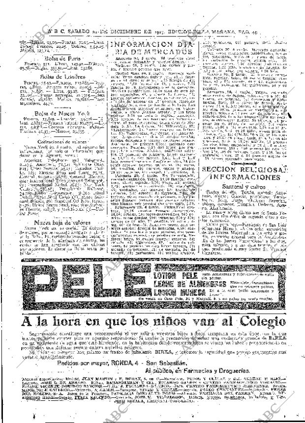 ABC MADRID 21-12-1929 página 44