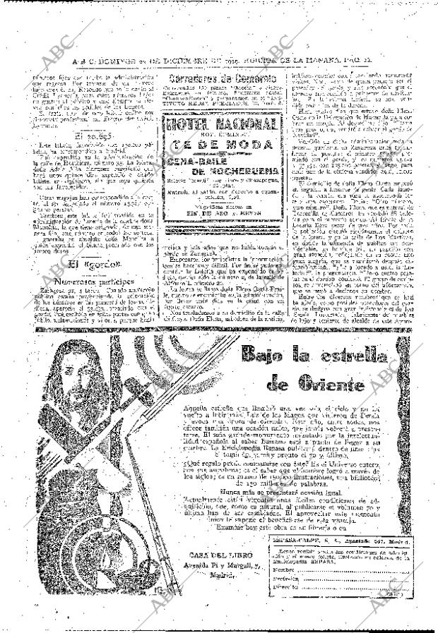 ABC MADRID 22-12-1929 página 26