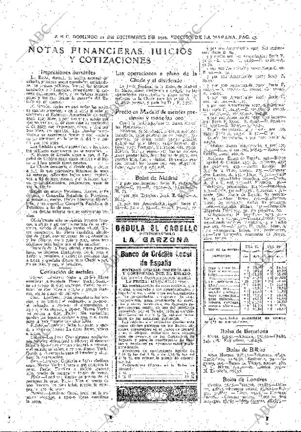 ABC MADRID 22-12-1929 página 43