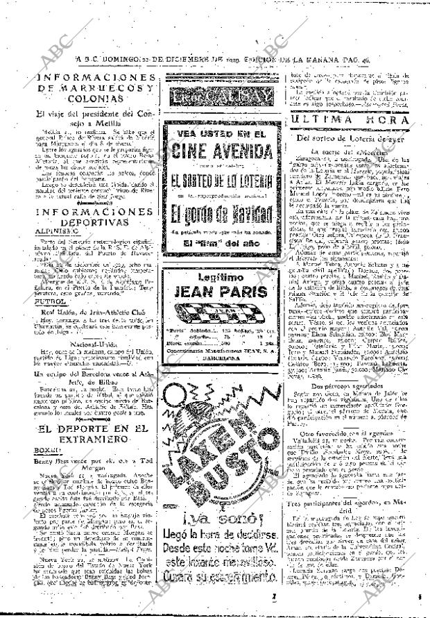 ABC MADRID 22-12-1929 página 46