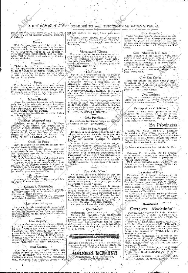 ABC MADRID 22-12-1929 página 48