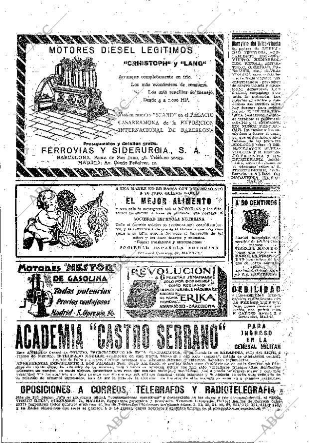 ABC MADRID 22-12-1929 página 67
