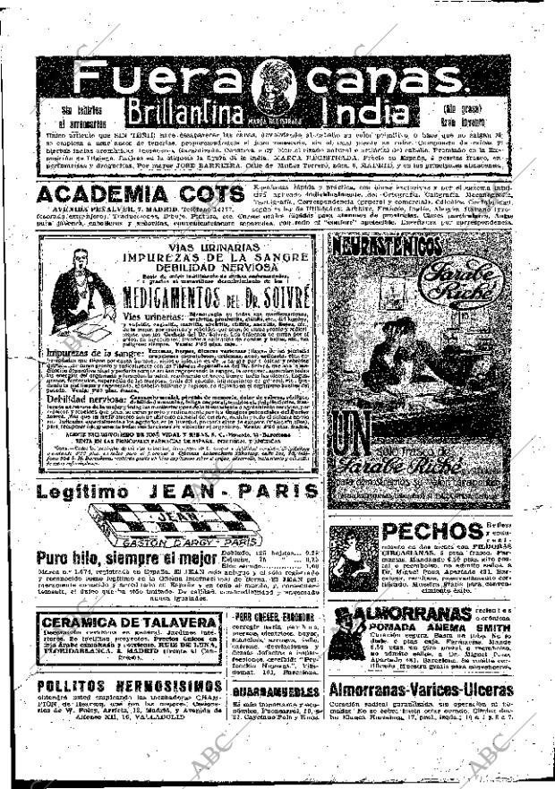ABC MADRID 22-12-1929 página 71