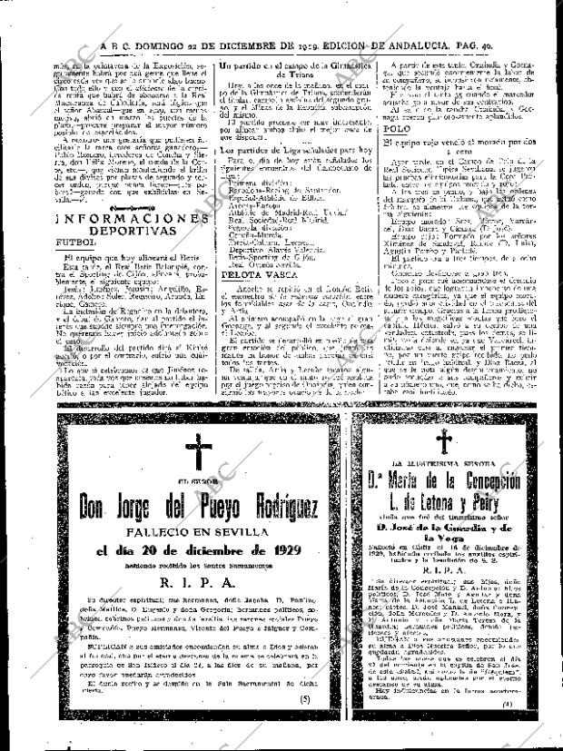 ABC SEVILLA 22-12-1929 página 40