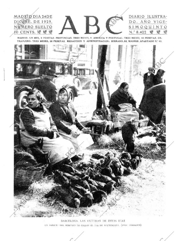 ABC MADRID 24-12-1929 página 1