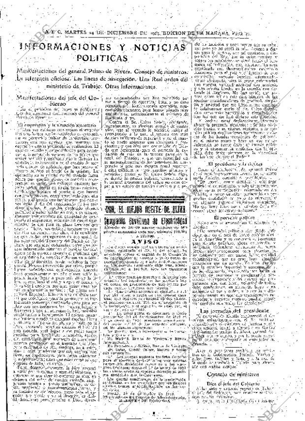ABC MADRID 24-12-1929 página 21