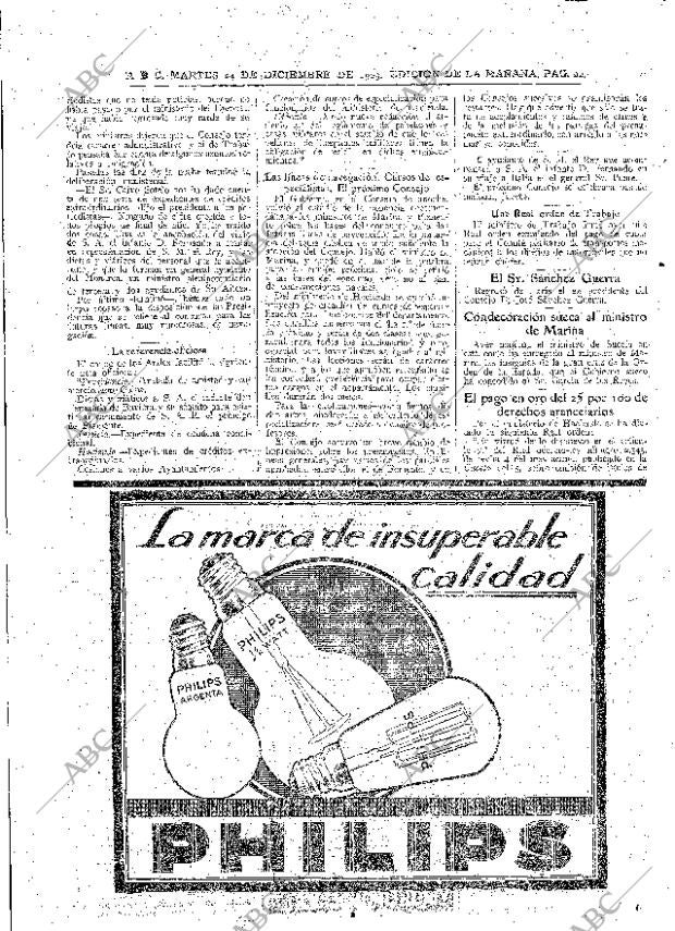 ABC MADRID 24-12-1929 página 22