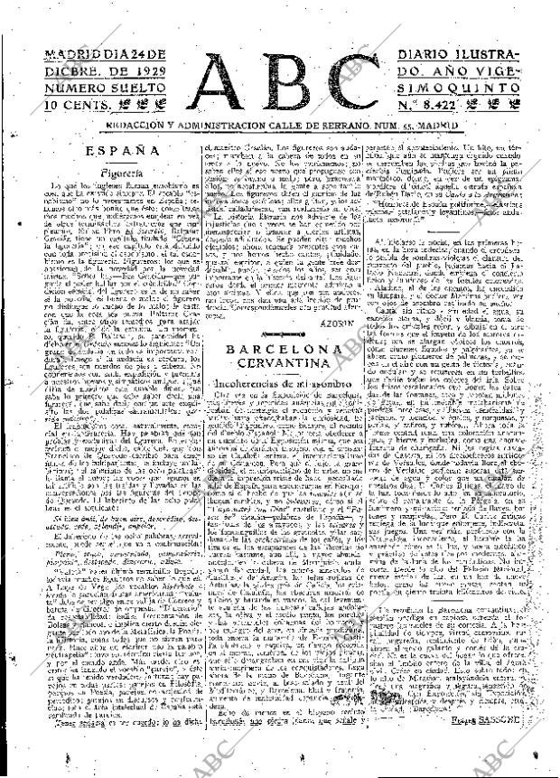 ABC MADRID 24-12-1929 página 3
